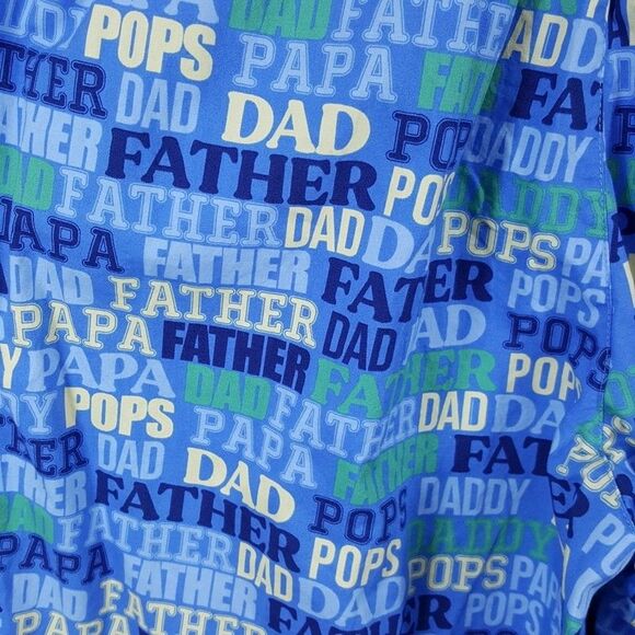 CLUB ROOM Pajama Pants Mens Large Blue lightweight Drawstring Lounge Comfort DAD - Picture 6 of 11